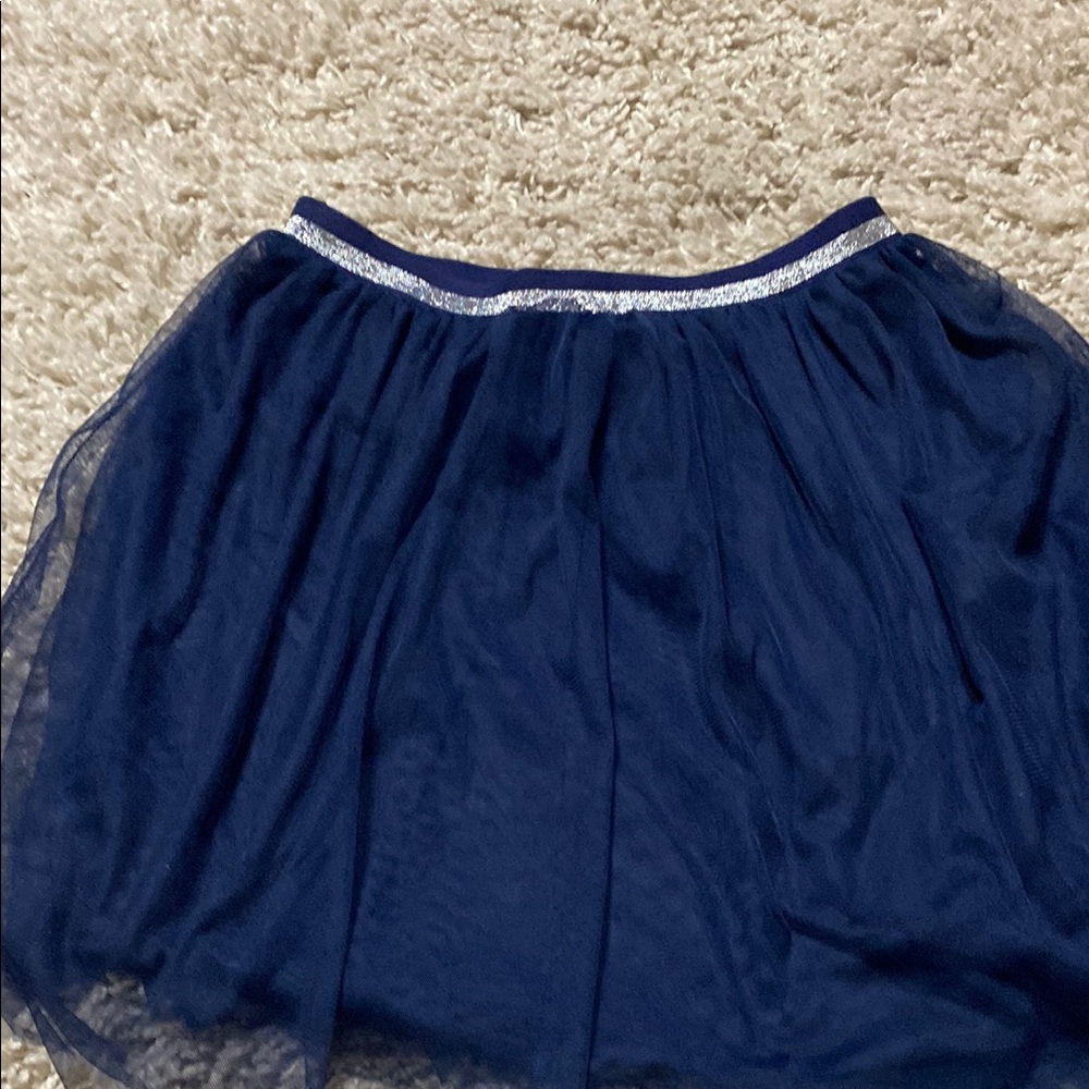 Elegant Navy Blue Skirt